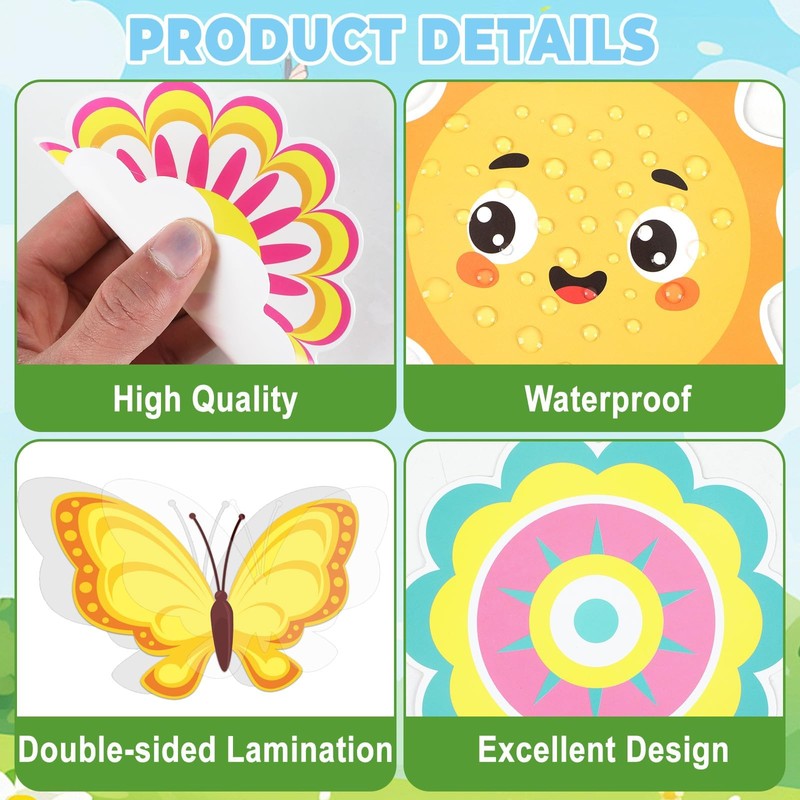 Spring Bloom Flower Bulletin Board Set Look Who’s Blooming Classroom