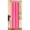 Curtain opaque matte plain curtain with loops. Made from elegant