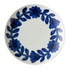 NISHIYAMA Daisy Plate, Flat Plate (Blue, 7.1 inches (18 cm),