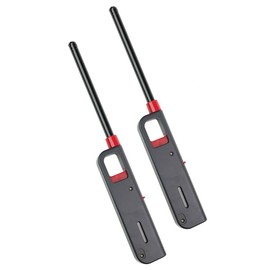 DG SPORTS Refillable Lighter for Kitchen Camping Grilling BBQ Home Adjustable Flame 2 Pack