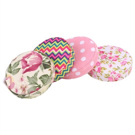 Yosoo Measuring Tape, Double Sided Flexible Retractable Soft Cute Body Clothes Fabric Measuring Tape Set Tailor Sewing Craft 4pcs Color Random