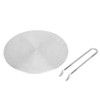 Heat Diffuser,Stainless Steel Induction Diffuser Plate with Foldable Handle for