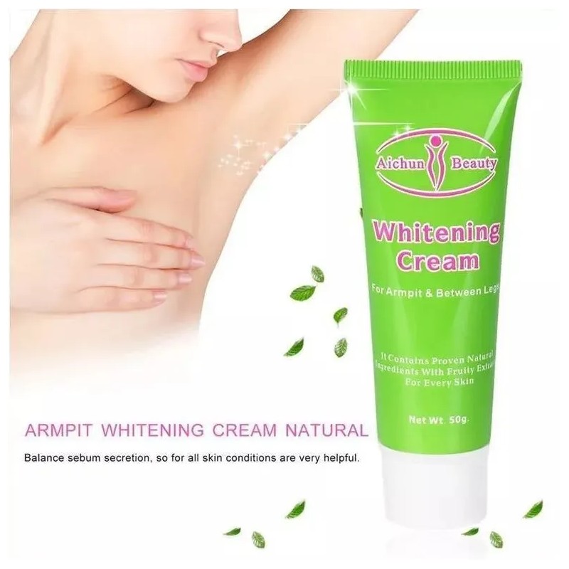 Crema Aclarante Axilas Entre Pierna Codos Aichun Full