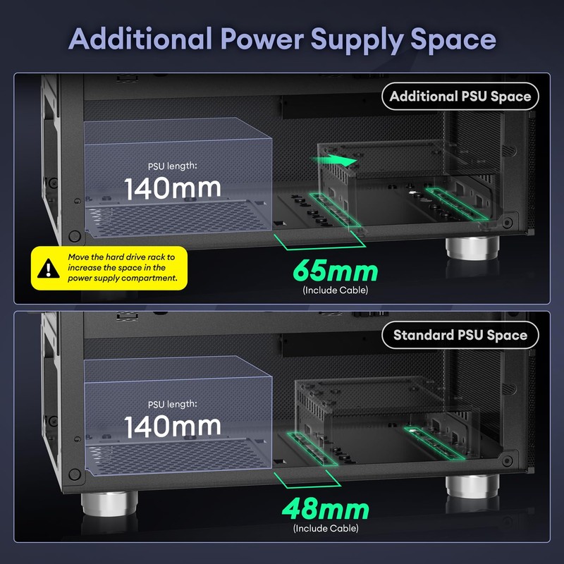 Okinos Aqua 3 Air, Micro ATX Case, MATX PC Case