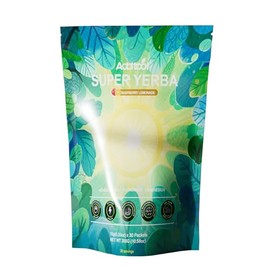 AddTool-Super Yerba - Instant Tea Powder, Yerba Raspberry Lemonade Vitality Tea,decaffeinated ，Natural Energy & Focus Boost- Clean Energy, Prebiotics and Probiotics Gut Health, 30 packages/bags