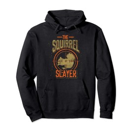 Animal Hunter Gift Idea Hunting Squirrel Pullover Hoodie