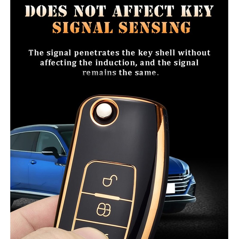ontto TPU Car key fob cover Compatible with Ford Fusion