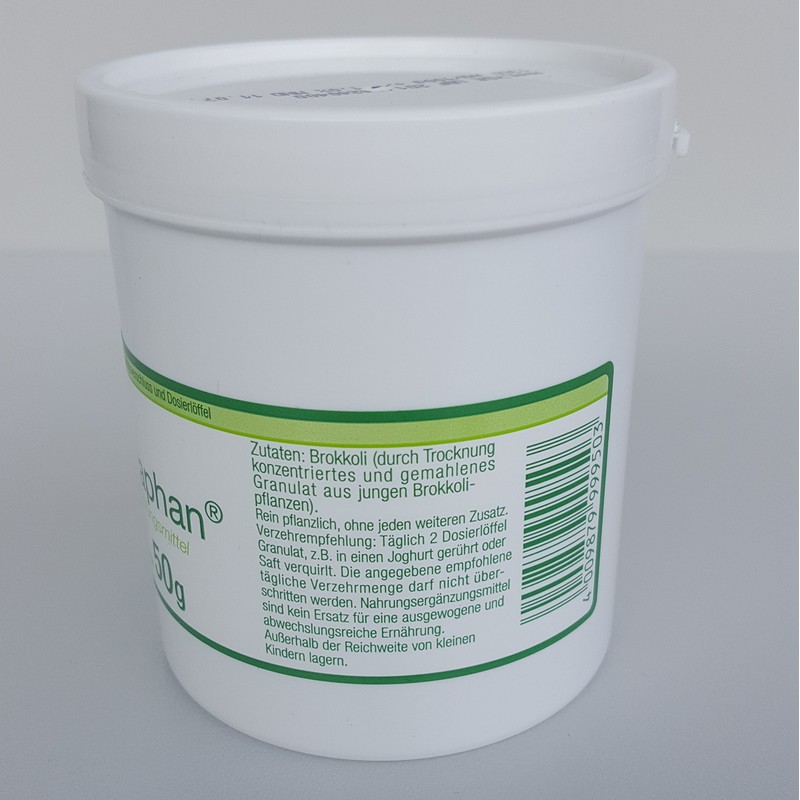 Topfruits Broccoraphan®, 50 g, freeze-dried powder from broccoli sprouts, defined