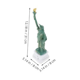 iplusmile Statue of Liberty Resin Model Artistic York Souvenir for Home Office Cabinet Decor Detailed Craftsmanship Keepsake for Travel Memories Versatile Display for Living Room and Bar