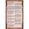 15 Prayers of St. Bridget of Sweden devotion large laminated