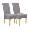 Oversize Dining Room Chair Covers Set of 2, XL Slipcover