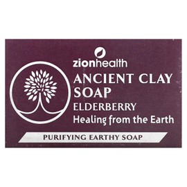Zion Health Ancient Clay Soap 6oz Elderberry