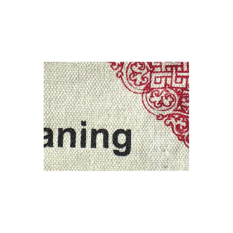 DALAI LAMA QUOTES ~ Cotton Canvas Scroll ~ "The True