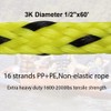 Cyberoctopus 18m/60ft Tow Rope for Tubing,1-6 Rider Towable Tube(3K Diameter