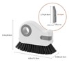 ESUOHYM Groove Cleaning Brush 2 in 1 Grout Cleaner Tool