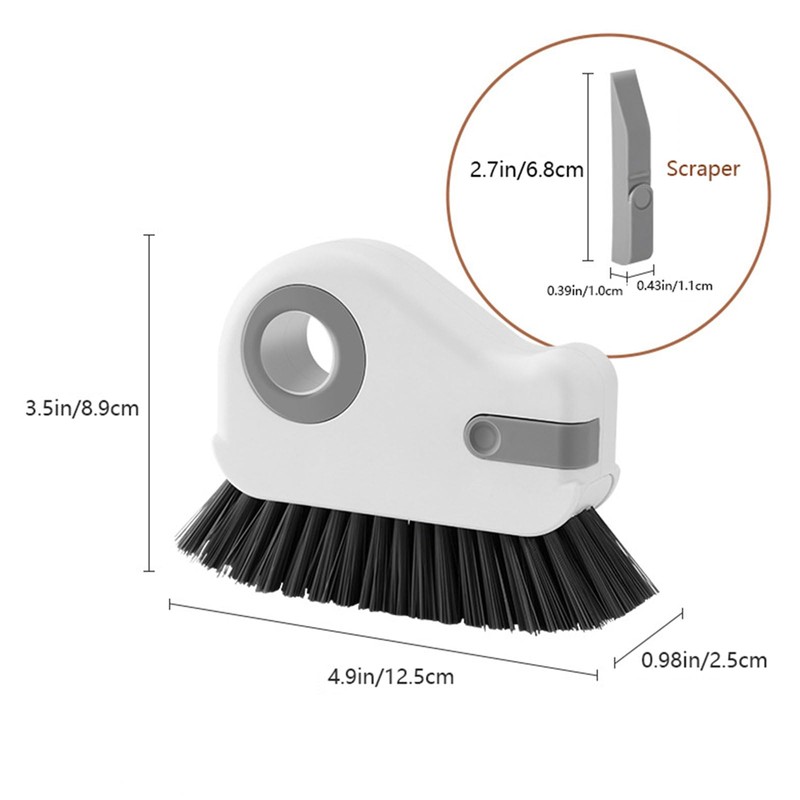 ESUOHYM Groove Cleaning Brush 2 in 1 Grout Cleaner Tool