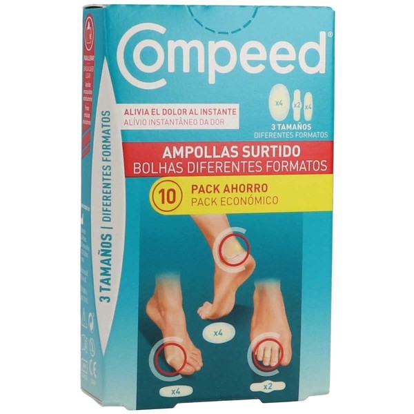 COMPEED Blisters Assortment of 3 Sizes | Savings Pack |