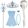 Vicloon Vicloon ELSA Eisprinzessin Set of 9,ELSA Handschuhe,Upgrade Prinzessin Tiara