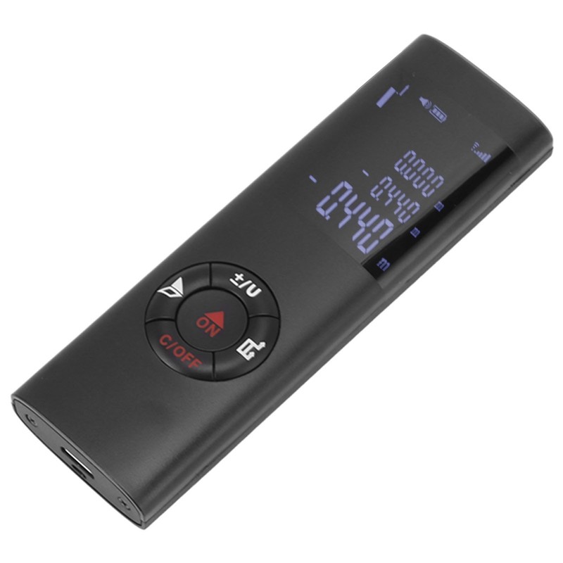 High Accuracy Handheld Laser Distance Meter Maximum Measuring Distance 40m