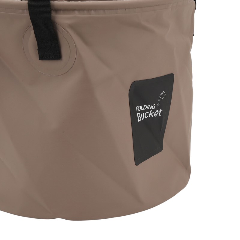 20L Portable Camping Bucket PVC Folding Water Bucket High Capacity