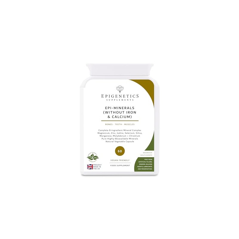 Epi-Minerals (Without Iron & Calcium) | 9-Mineral Complex: Silica, Magnesium,