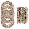 4Pcs Silk Scrunchies, Satin Hair Ties Elastic Hair Bobbles for