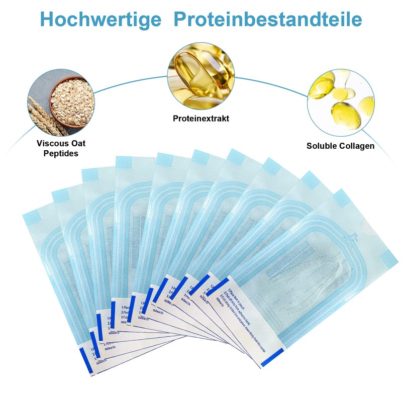 Collagen Silk Threads, Soluble Protein Thread, 120 Pieces Collagen Silk