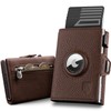 DODENSHA Pepple Airtag Wallet, Men's Wallet with Buttons, Smart Wallet