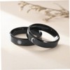 FOMIYES 2 Pairs Matching Promise Rings for Him and Her