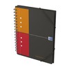 Oxford Meetingbook International A5, kariert 160 Seiten, mit Gummizugmappe und