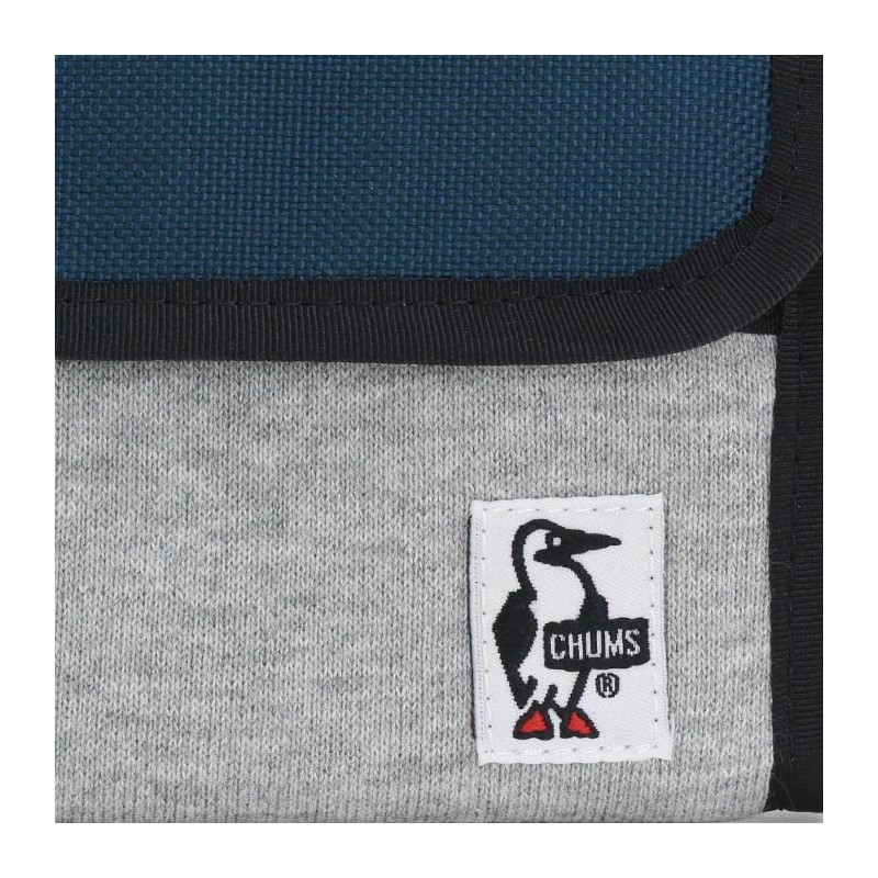 Chums CH60-3612 Trifold Wallet Sweat Nylon, black / charcoal