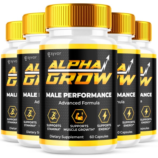 Syvor Alpha Grow Pills for Men Max Strength Alpha Grow