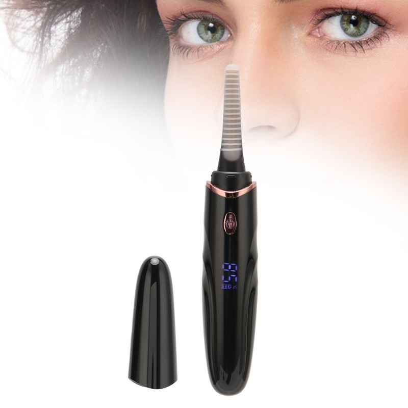 Heated Eyelash Curler Quick Heating USB Rechargeable Electric Lash Curling