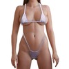 White Microkini - Knots for Better Support - Size 6-12
