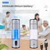 Alkadrops Portable Hydrogen Rich Water Maker Bottle 5000PPB Concentration PEM