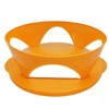 Tupperware Mediterrano C141 Serving Bowl with Window 2.5 L Orange