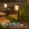 ELECLINK Solar Pathway Lights Outdoor, 6 Pack Upgraded Outdoor Solar
