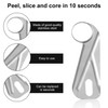 Gosknor 8pcs Apple Peeler Replacement Accessories, Fruit Peeler Machine Replacement