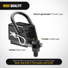 Nilight 2 Inch Rear Trailer Hitch Receiver Kit for ATV