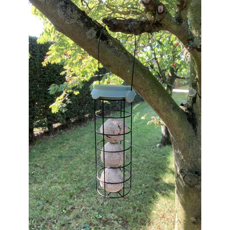 Oakdale Flip Top Premium Filled Fatball Wild Bird Feeder Easy