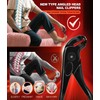 SG Nekoo Angled Head Nail Clippers for Thick Nails,Long Handled
