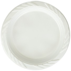 Pactive YTH100060000 Laminated Foam Dinnerware, Plate, 6 Diameter, White, 1,000/carton