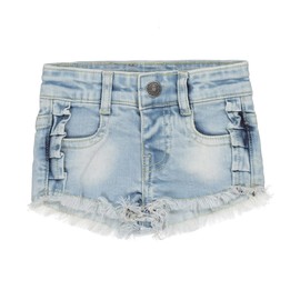 Koko Noko Girls' Denim Blue Jeans Shorts, Blue Jeans