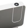 Projection Alarm Clock USB Rechargeable White Light Snooze Function Adjustable