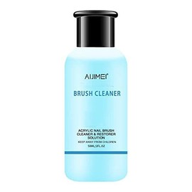 AIJIMEI Brush Cleaner for Nail Brush Fast Cleaning Nail Brush Cleaner Easy To Use For Salons And Home Use Acrylic Nail Brush Cleaner Nail Art Brushes Cleaner, Paint Nail Brush Cleaner 2FL OZ