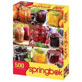 Springbok's 500 Piece Jigsaw Puzzle Jellies & Jam - Made in USA