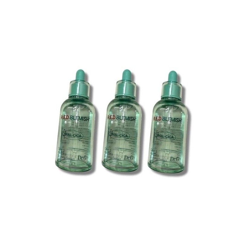 Dr.G Red Blemish Clear Hyal Cica Soothing Serum 50ml 3pcs