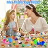 HINZER 100 Pack Animal Erasers for Kids Bulk Pull Apart