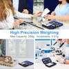 Fuzion TU-X Digital Pocket Scale, 200g/0.01g Gram Scale with 6
