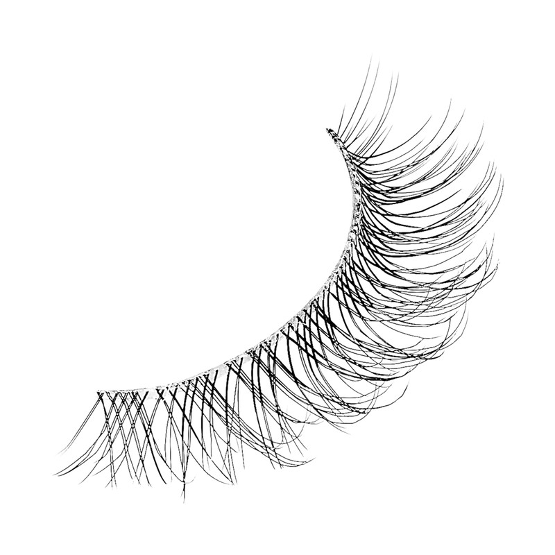 KISS The New Natural, False Eyelashes, 'Silver Ring', 12mm, Includes